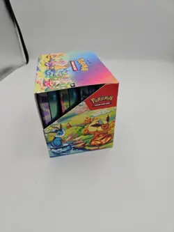 Pokemon Prismatic Evolutions Mini Tins And Display Box Set Of 8 NO CARDS - Image 3