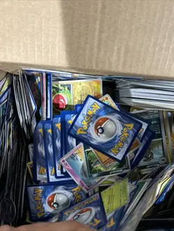 Pokemon Cards Bulk Lot Huge Box Full Of Modern Bulk Pokemon Cards 15lbs Of Cards - Image 2