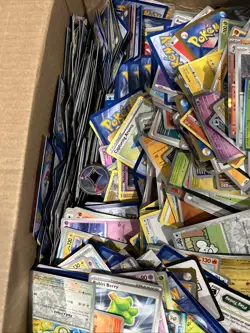 Pokemon Cards Bulk Lot Huge Box Full Of Modern Bulk Pokemon Cards 15lbs Of Cards - Image 4