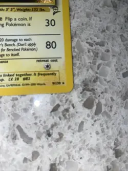 Pokemon TCG Magneton Base Set Holo Rare Card 9/102 LP Condition - Image 3