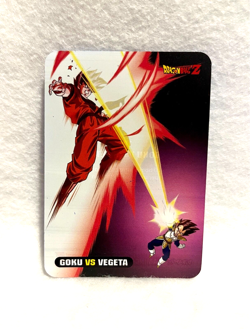 Dragon Ball Z Diramix 2020 Lamincard - Italian Card - #146 Goku VS. Vegeta - Image 1