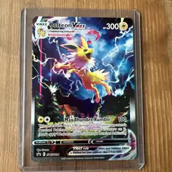 NM Jolteon VMAX SWSH184 Promo Alternate Art Holo Pokemon Card - Image 1