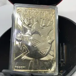 Pokemon Limited Edition 23K Gold-Plated Togepi Trading Card with Pokemon Ball - Image 2