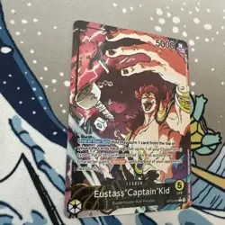 One Piece Eustass Captain Kid 99 Alt Art Leader Royal Blood Card Pack Fresh - Image 2