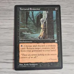 MTG Tortured Existence - Magic MTG Enchantment Stronghold Card #3 + EXTRAS - Image 1