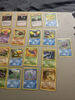 Vintage Fossil Pokemon Cards 22 Total Cards #6 - Image 2