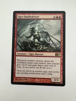 Ogre Battledriver MTG Magic the Gathering Card NM Near Mint M14 - Image 1