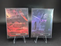 FOIL Full Art Borderless Basic Lands COMPLETE SET Edge of Eternities NM English - Image 4