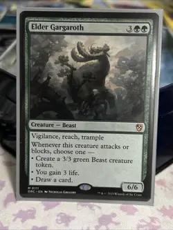 #111 2025 Aetherdrift Commander * Elder Gargaroth Mythic - Image 1