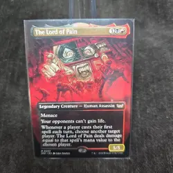 The Lord of Pain (Borderless) Commander: Duskmourn: House of Horror Regular NM - Image 1