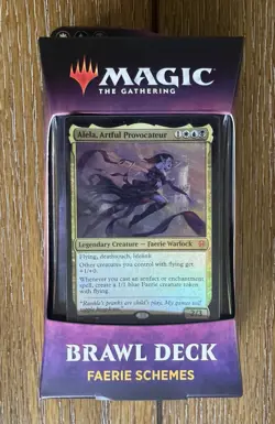 Magic the Gathering: Throne of Eldraine Brawl Deck - Faerie Schemes *New/Sealed* 630509829798 - Image 1
