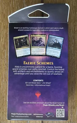 Magic the Gathering: Throne of Eldraine Brawl Deck - Faerie Schemes *New/Sealed* 630509829798 - Image 2