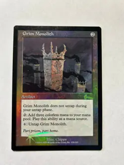 Foil Grim Monolith Urza's Legacy - Image 1