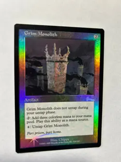 Foil Grim Monolith Urza's Legacy - Image 2