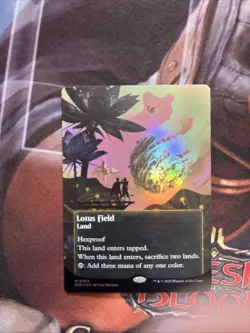 Lotus Field (0068) (Borderless) Edge of Eternities: Stellar Sights Foil - Image 1