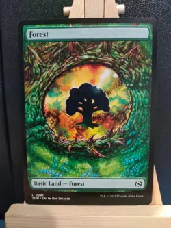 Forest 0291 - Dragon Eye Land - Tarkir Dragonstorm - NM (see pics) MTG - Image 1