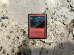 Mtg Lightning Bolt Fbb - Magic the Gathering German Black Border Lightning Bolt - Image 1