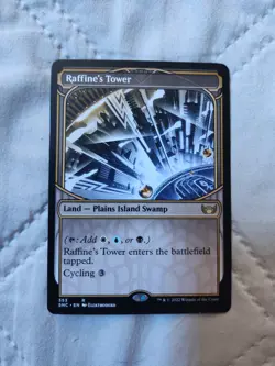 MTG Raffine's Tower (Showcase) Streets of New Capenna Regular Land Plains Island - Image 2