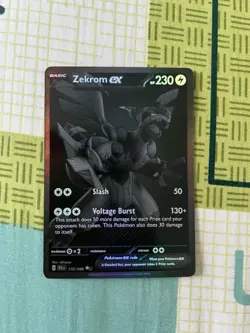 Pokemon Zekrom Ex 172/086 - English - Black Bolt NM/Mint To Sleeve & Top Loader - Image 5