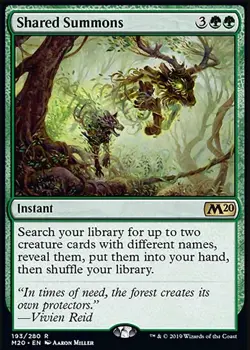 MTG Magic the Gathering Shared Summons (193/357) Core Set 2020 NM - Image 1