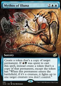 MTG Magic the Gathering Mythos of Illuna (318/403) Ikoria Lair of Behemoths LP - Image 1