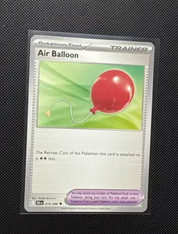 Air Balloon 079/086 SV: Black Bolt Pokemon NM - Image 2