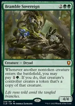 MTG Bramble Sovereign (218/1023) Commander Legends Battle for Baldur's Gate NM - Image 1