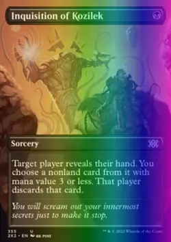 MTG Inquisition of Kozilek (355/603) Double Masters 2022 NM FOIL - Image 1