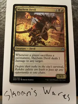 Mayhem Devil War of the Spark Regular - Image 1