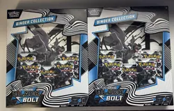 Pokemon TCG Scarlet & Violet Black Bolt Binder Collection Lot Of 2 196214129238 - Image 1