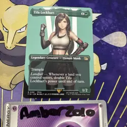 Tifa Lockhart - 391 - Magic: Final Fantasy MTG - Borderless - Rare - Regular - Image 1