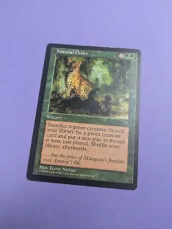 MTG Magic The Gathering: Visions : Natural Order Rare - LP - Image 1