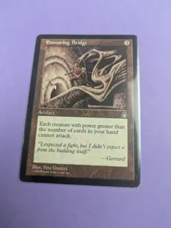 MTG Magic The Gathering: Stronghold: Ensnaring Bridge Rare - NM - Image 1