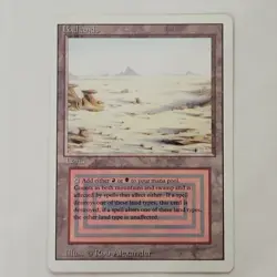 MTG Badlands Dual Land Revised Magic The Gathering LP - Image 1