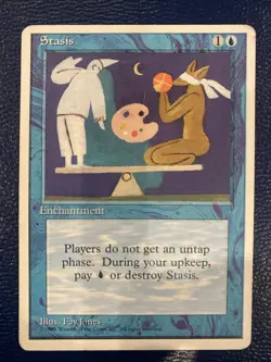 Stasis MTG Core Set 4th Edition Regular - Image 1