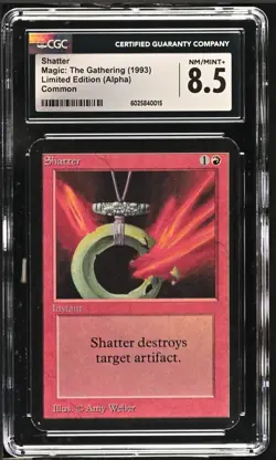MTG Limited Edition Alpha 1993 Shatter CGC 8.5 NM/MINT+ - Image 1
