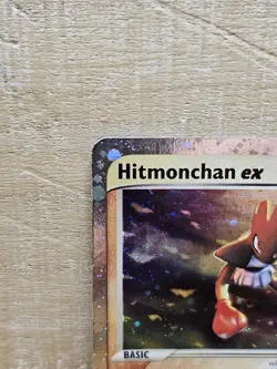 Hitmonchan ex 98/109 Ruby and Sapphire Rare Holo Pokemon Card TCG - Image 3