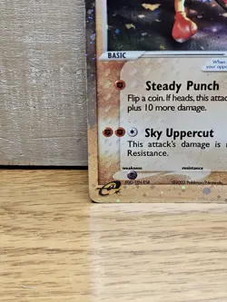 Hitmonchan ex 98/109 Ruby and Sapphire Rare Holo Pokemon Card TCG - Image 5