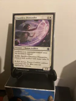 MTG Dauntless Dismantler the Lost Caverns of Ixalan Card #8 Near Mint Condition - Image 1