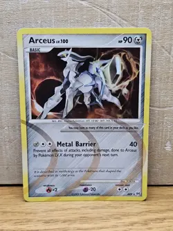 Arceus Lv. 100 AR9 Platinum Holo Rare Pokemon Card TCG - Image 1