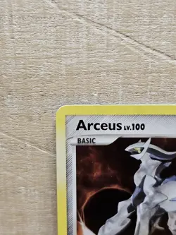 Arceus Lv. 100 AR9 Platinum Holo Rare Pokemon Card TCG - Image 3