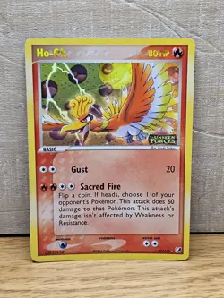 Ho-Oh 27/115 EX Unseen Forces Reverse Holo Rare Stamped Pokemon Card TCG - Image 1