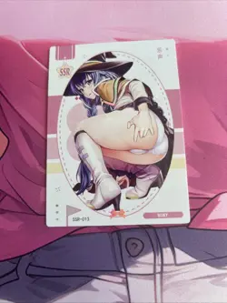 WAIFU Goddess Of Power Roxy SSR Rare Foil Card. Sexy Anime Girl Story - Image 1