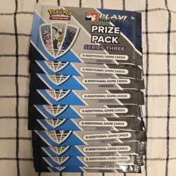 Play! Pokemon Prize Pack Series 3 - Factory Sealed New - Pack of 10 - Image 1