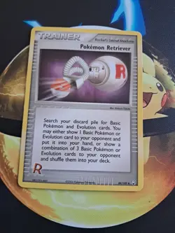 Pokemon Retriever 84/109 NM Non Holo EX Team Rocket Returns Pokemon Card! - Image 1