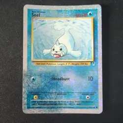 Pokemon Card Seel 92/110 Reverse Holo Legendary Collection - Image 2