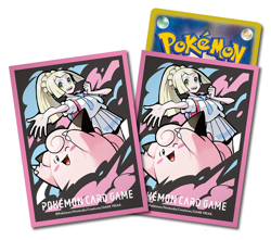 Pokemon Card Game Deck Shield Lillie & Pippi [Pink] Size: 66 x 92 mm ,64 pieces - Image 3