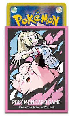 Pokemon Card Game Deck Shield Lillie & Pippi [Pink] Size: 66 x 92 mm ,64 pieces - Image 4
