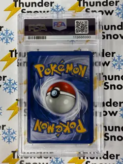 ⚡❄ 2000 Pokemon Japanese Team Rocket #4 Dark Charizard Holo PSA 8 - Image 2