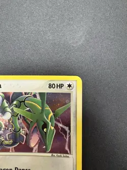 Pokemon TCG Rayquaza EX Emerald Holo Card 9/106 Rare - LP - Image 3